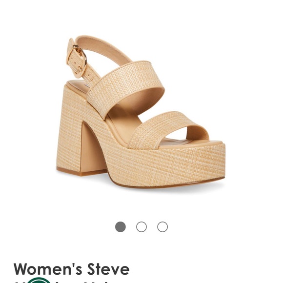 Steve Madden Shoes - Steve madden valory sandals size 7.5 worn once great condition! Like new